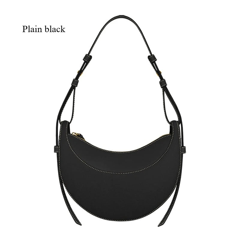 Luxury Saddle Crossbody Bag - Premium Women's Shoulder Purse