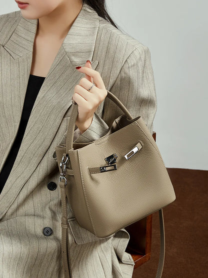 Women's Luxury Tote Bag - Soft Leather Fashion Shoulder Bag