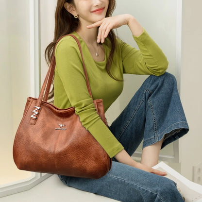 Top Quality Handbags for Women Luxury Designer Soft Pu Leather Tote Bag Ladies Daily Commuting Work Sac Casual Female Hand Bags