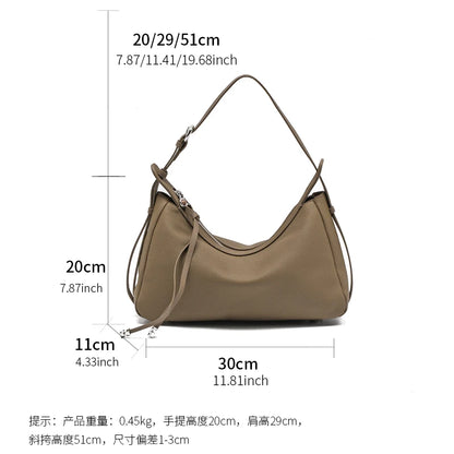 Leather Crossbody Bag Women | Designer Shoulder Handbag