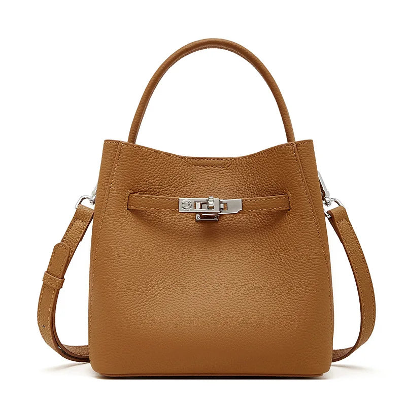 Women's Luxury Tote Bag - Soft Leather Fashion Shoulder Bag