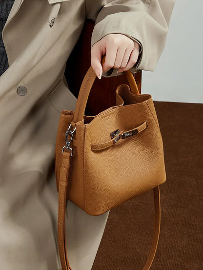 Women's Luxury Tote Bag - Soft Leather Fashion Shoulder Bag