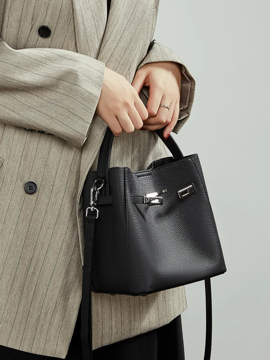 Women's Luxury Tote Bag - Soft Leather Fashion Shoulder Bag